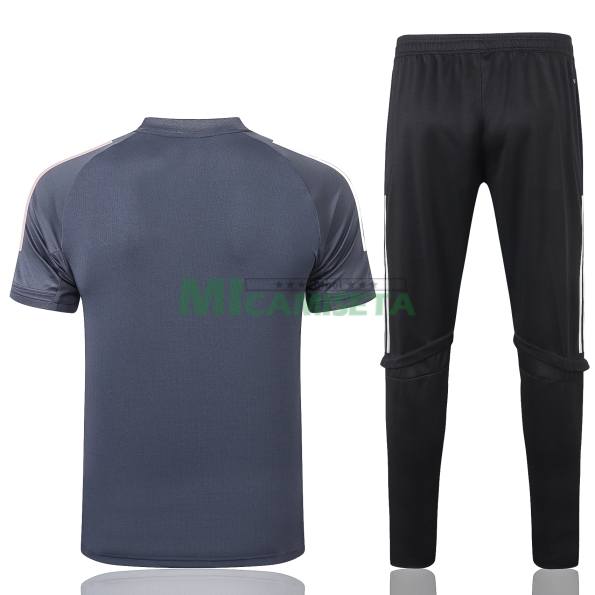 Camiseta de Entrenamiento Alemania 2020 Kit Gris Oscuro