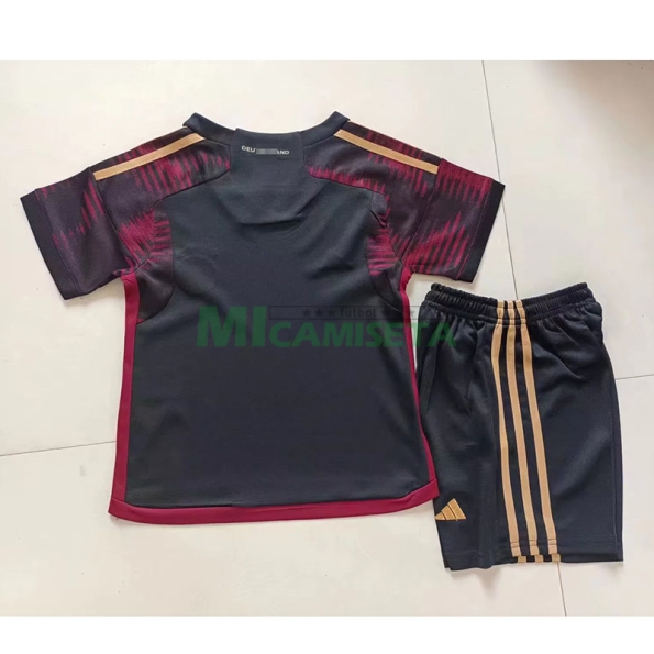 Camiseta Alemania Segunda Equipación 2022 Mundial Niño Kit