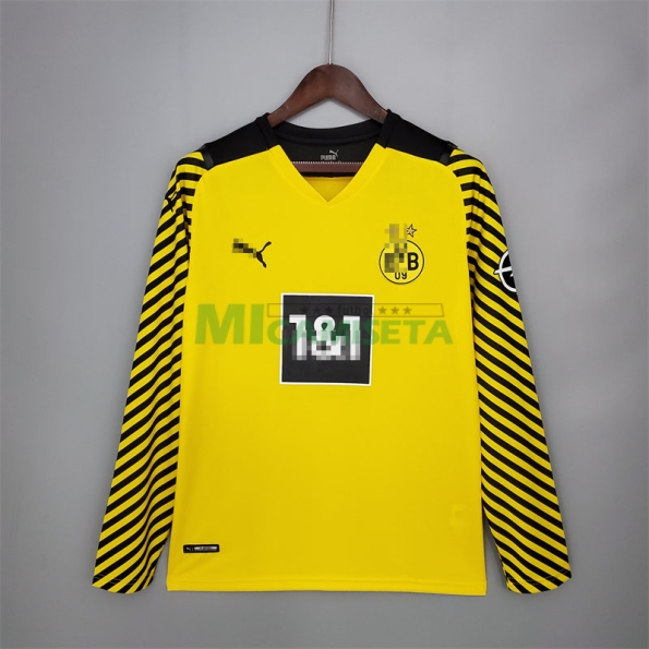 Camiseta Borussia Dortmund Primera Equipación 2021/2022 ML