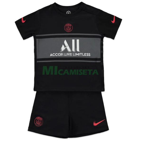 Camiseta PSG Tercera Equipación 2021/2022 Niño Kit