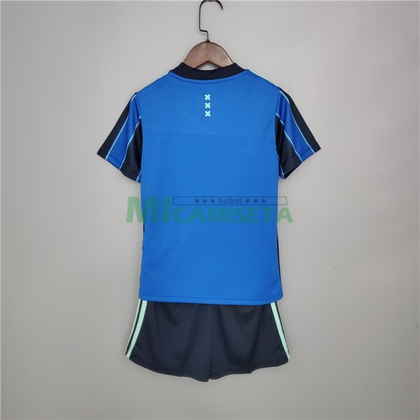 Camiseta Ajax de Ámsterdam Segunda Equipación 2021/2022 Niño Kit