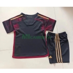 Camiseta Alemania Segunda Equipación 2022 Mundial Niño Kit