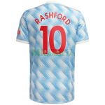 Camiseta Rashford 10 Manchester United Segunda Equipación 2021/2022