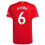 Camiseta Pogba 6 Manchester United Primera Equipación 2021/2022