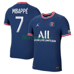 Camiseta Mbappé 7 PSG Primera Equipación 2021/2022