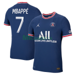 Camiseta Mbappé 7 PSG Primera Equipación 2021/2022