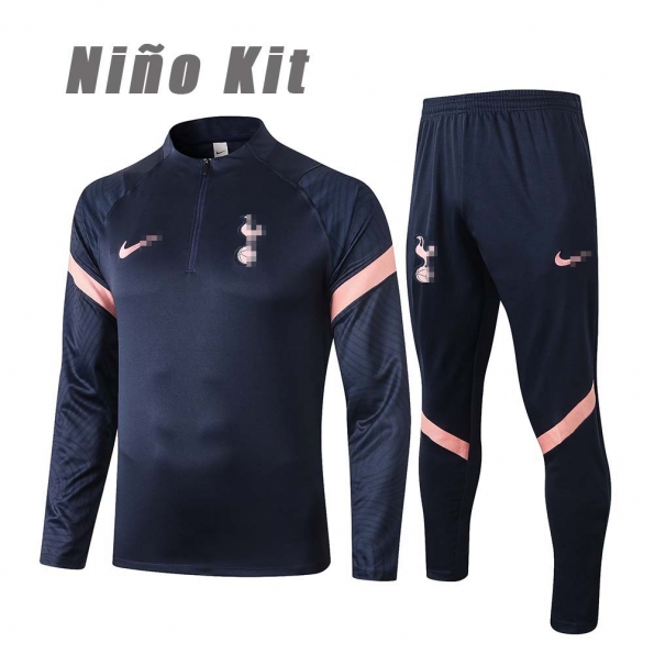 Sudadera de Entrenamiento Tottenham Hotspur 2020/2021 Niño Kit Azul Real