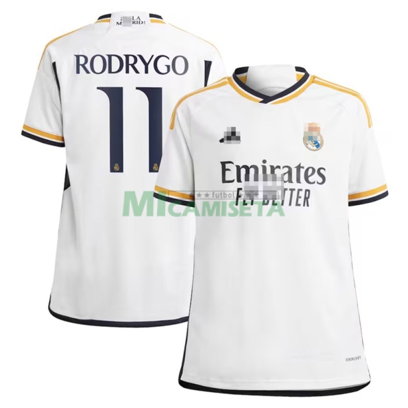 Camiseta Rodrygo 11 Real Madrid Primera Equipación 2023/2024