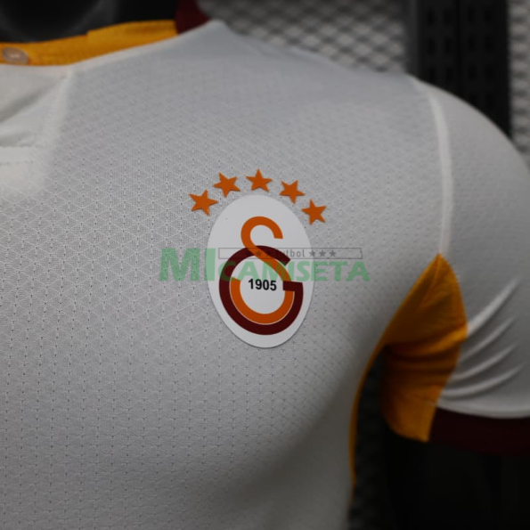 Camiseta Galatasaray Segunda Equipación 2026/2027 Blanco/Naranja (EDICIÓN JUGADOR)