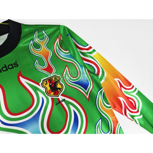 Camiseta de Portero Japón 1998 Retro ML Verde