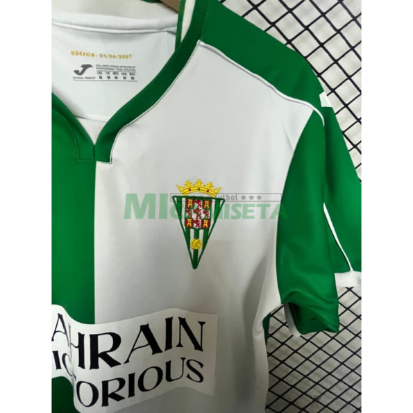 Camiseta Córdoba CF 2026/2027 Versión Retro Verde/Blanco