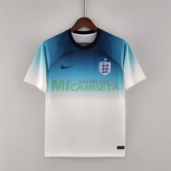 Camiseta Inglaterra 2022 Blanco/Azul