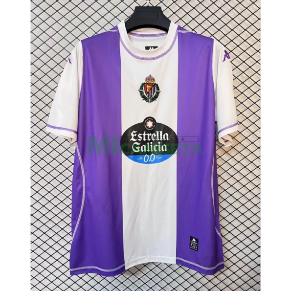Camiseta Real Valladolid 2025/2026 Versión Especial Morado/Blanco con Parche La Liga