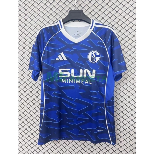 Camiseta Schalke 04 Primera Equipación 2025/2026 Azul