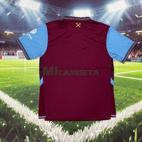 Camiseta West Ham United Primera Equipación 2026/2027 Rojo Oscuro
