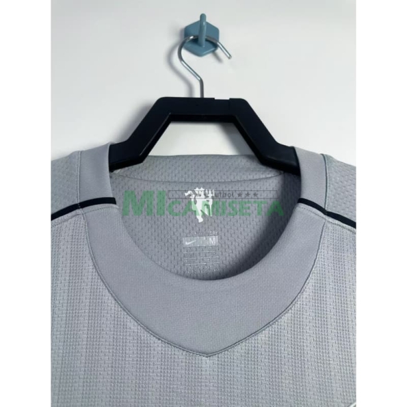 Camiseta De Portero Manchester United Retro 2007/08 Gris