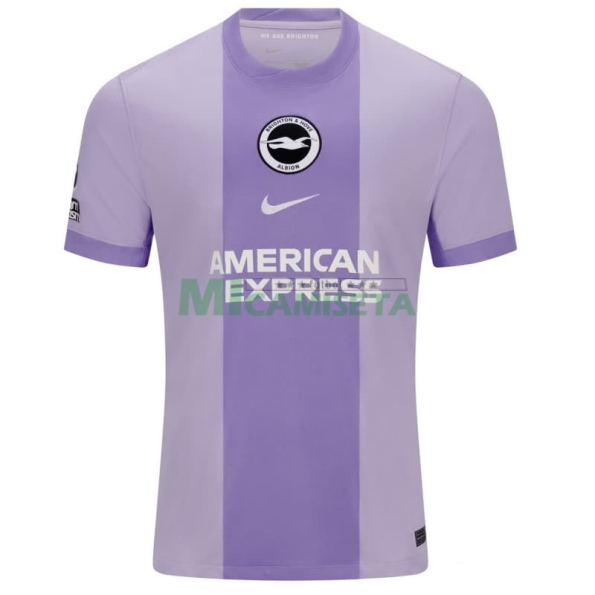 Camiseta Brighton Segunda Equipación 2025/2026 Morado
