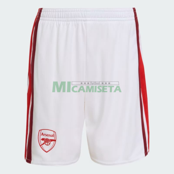 Pantalón Corto Arsenal Primera Equipación 2026/2027 Blanco
