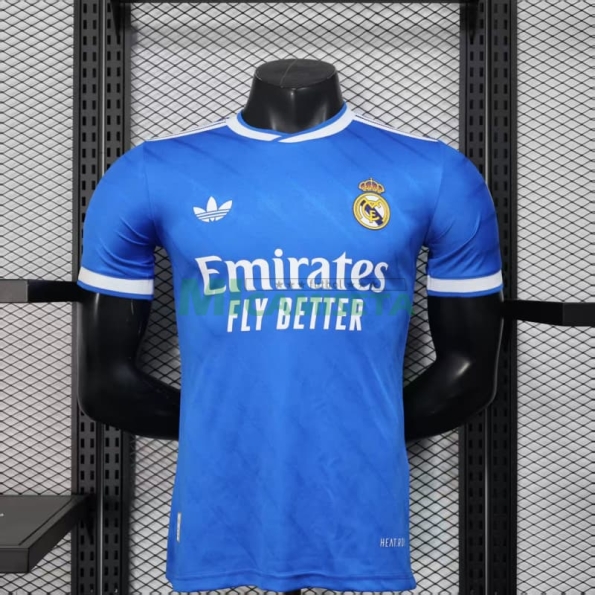 Camiseta Real Madrid Tercera Equipación 2025/2026 Azul (EDICIÓN JUGADOR)