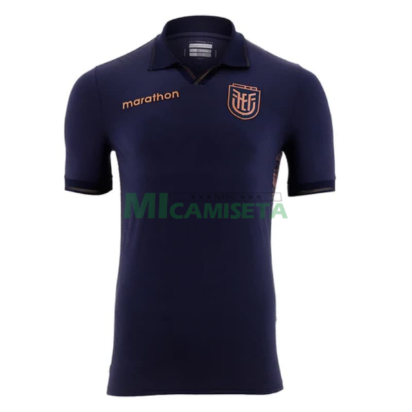 Camiseta Ecuador Segunda Equipación Mundial 2026 Azul Marino