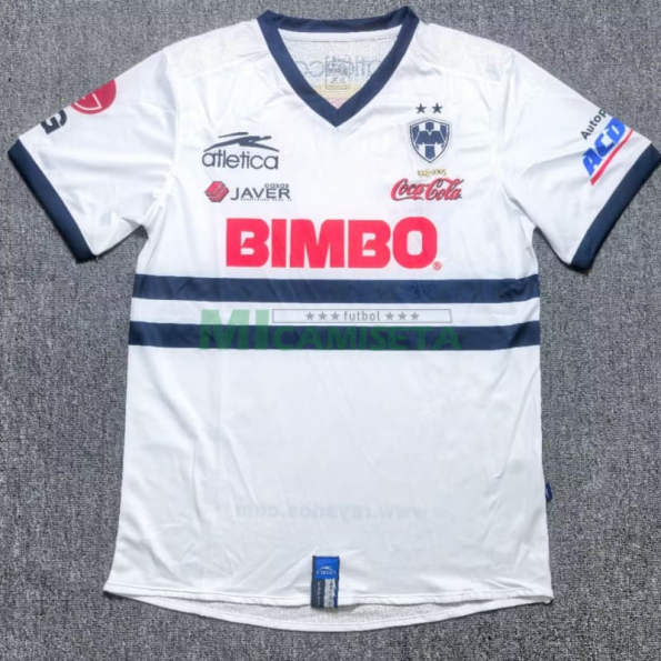 Camiseta Monterrey Primera Equipación Retro 2005/2006 Blanco/Azul Marino