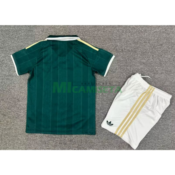 Camiseta Sudáfrica Segunda Equipación Mundial 2026 Verde Niño Kit