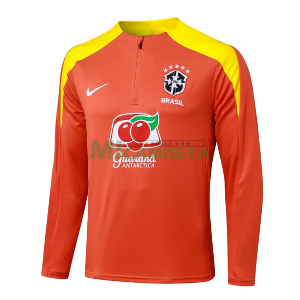 Sudadera De Entrenamiento Brasil 2025/2026 Naranja