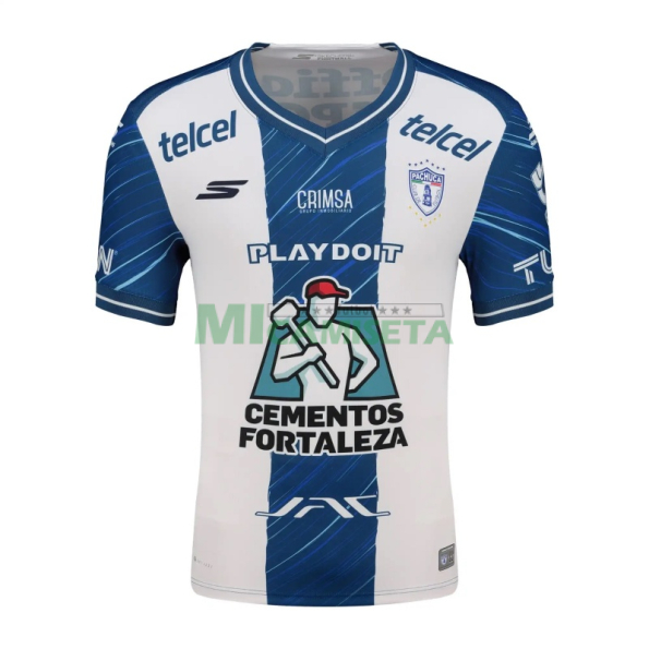Camiseta Pachuca Primera Equipación 2025/2026 Blanco/Azul