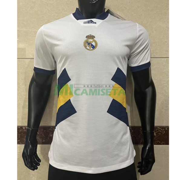 Camiseta Real Madrid 2023/2024 Blanco/Azul Marino (EDICIÓN JUGADOR)