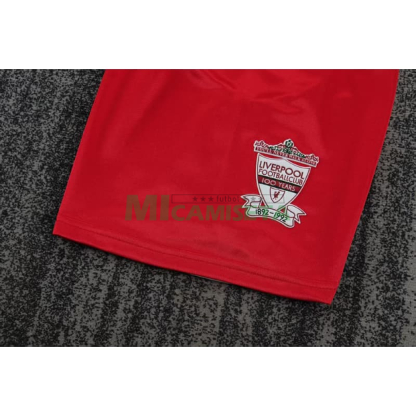 Camiseta Liverpool Primera Equipación Retro 1992/1993 Rojo Niño Kit