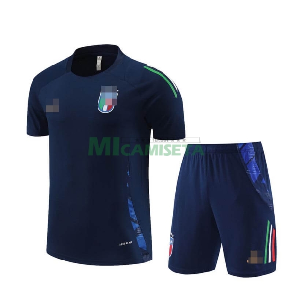 Camiseta de Entrenamiento Italia 2024 Kit Azul