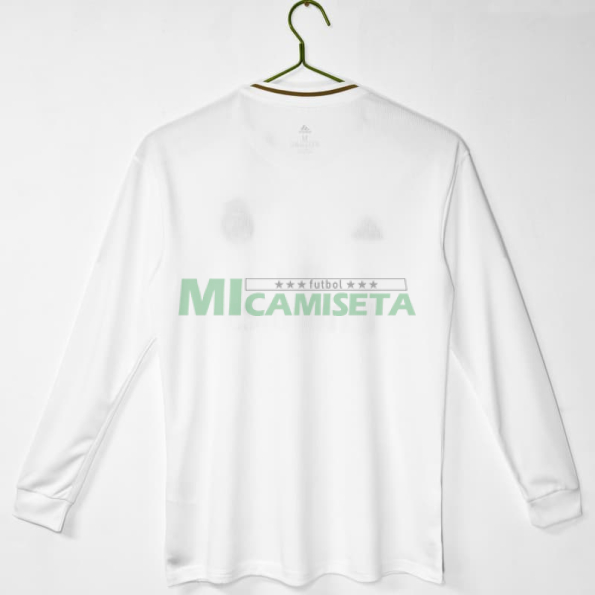 Camiseta Real Madrid Primera Equipación Retro 2019/20 ML Blanco