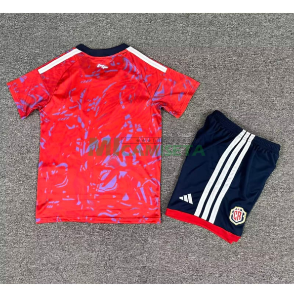 Camiseta Costa Rica Primera Equipación Mundial 2026 Rojo Niño Kit