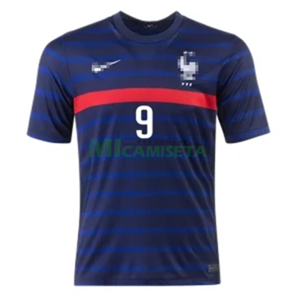 Camiseta Giroud 9 Francia Primera Equipación  2021