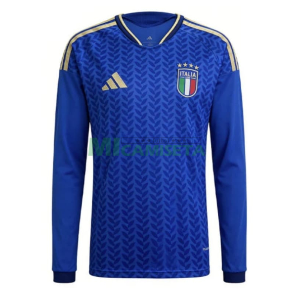 Camiseta Italia Primera Equipación Mundial 2026 ML Azul