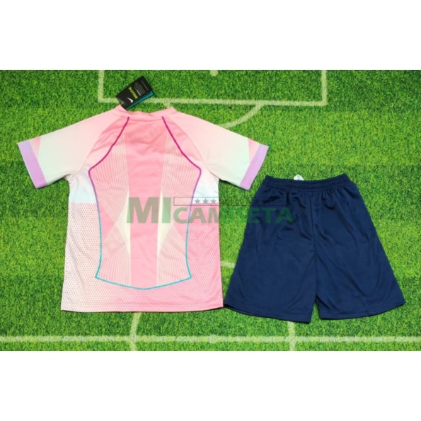 Camiseta Barcelona 2025/26 Niño Kit Rosa