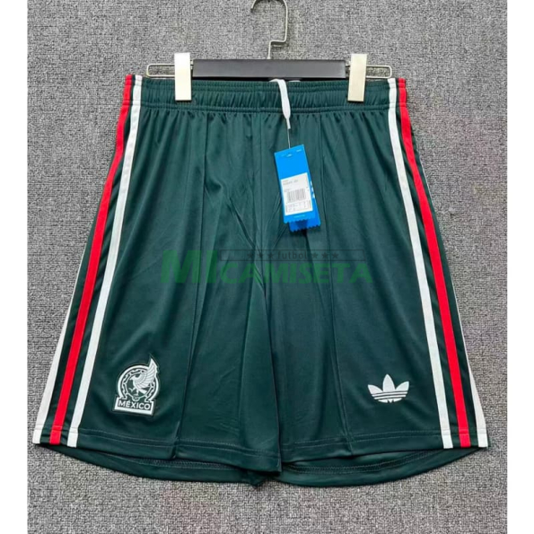 Pantalón Corto México Segunda Equipación Mundial 2026 Verde