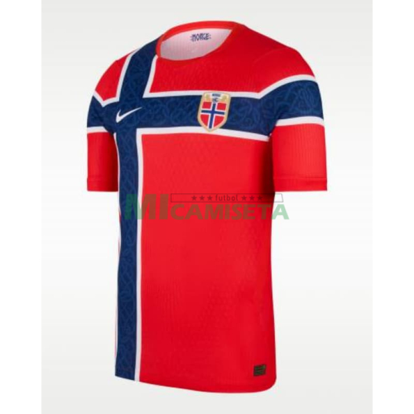 Camiseta Noruega Primera Equipación Mundial 2026 Rojo/Azul