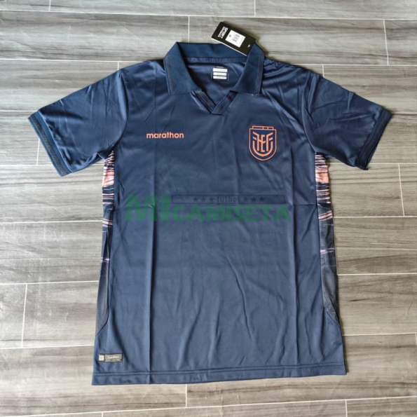 Camiseta Ecuador Segunda Equipación Mundial 2026 Azul Marino