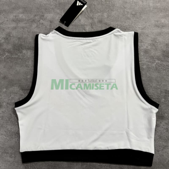 Top corto Alemania Primera Equipación Mundial 2026 Blanco Mujer