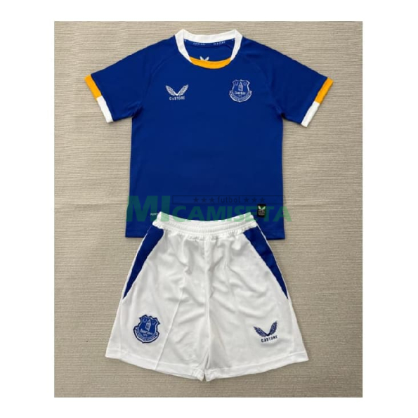 Camiseta Everton FC Primera Equipación 2026/2027 Azul Niño Kit