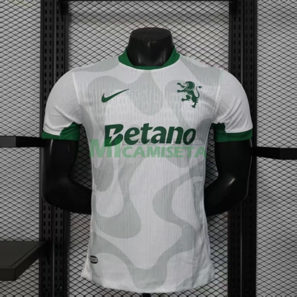 Camiseta Lisboa Segunda Equipación 2025/2026 Blanco (EDICIÓN JUGADOR)