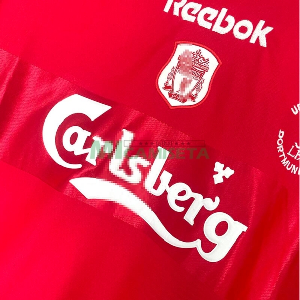 Camiseta Liverpool Primera Equipación Retro 2000/01
