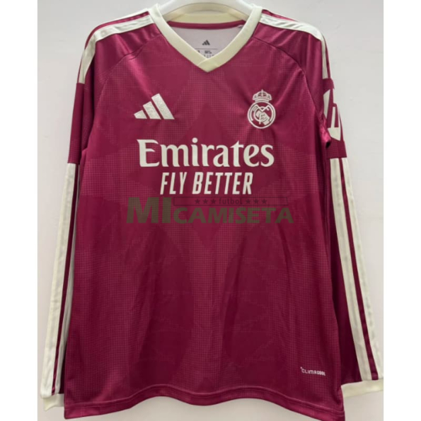 Camiseta Real Madrid Tercera Equipación 2026/2027 ML Rosa