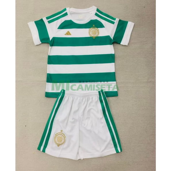 Camiseta Celtic Primera Equipación 2026/2027 Verde/Blanco Niño Kit