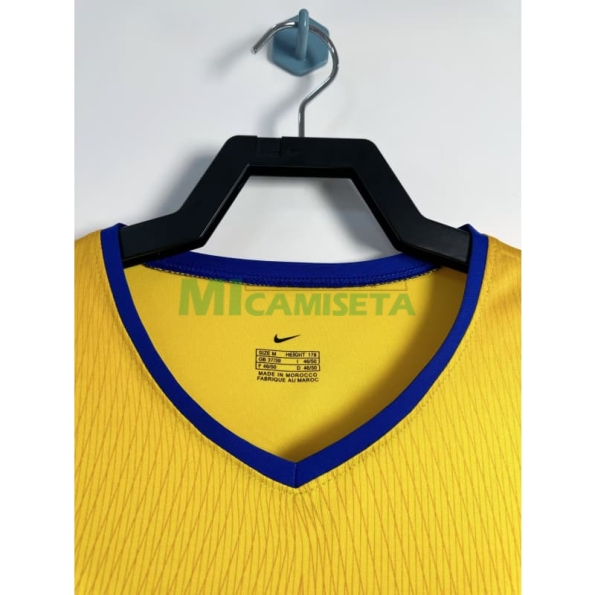 Camiseta Inter de Milan Tercera Equipación Retro 2002/03 Amarillo
