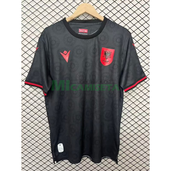Camiseta Albania Tercera Equipación Mundial 2026 Negro