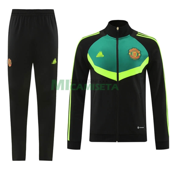 Chaqueta Manchester United 2024/2025 Negro/Verde