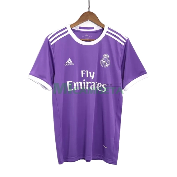 Camiseta KROOS 8 Real Madrid Segunda  Equipación Retro 2016/17