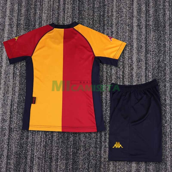 Camiseta AS Roma Primera Equipación Retro 2000/01 Niño Kit